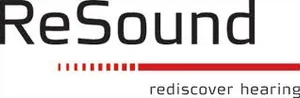 Logotipo oficial de ReSound — foto: Karensams, CC BY-SA 3.0, Wikimedia Commons