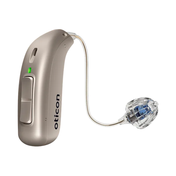 Oticon Zircon miniRITE R — imagen oficial de producto de Oticon