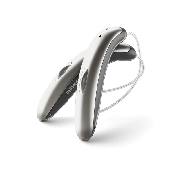Phonak Slim Lumity Silver/Black — imagen oficial de producto de Phonak
