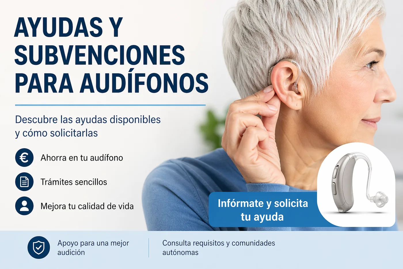 Ayudas IMSERSO 2026 para Audífonos: Cuánto y Cómo Pedirlas
